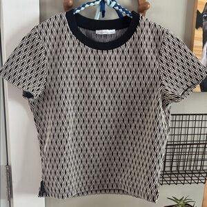 Zara Trafaluc Textured Tee